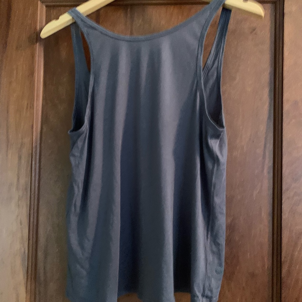 Lululemon Grey high neck tank top